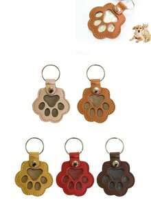 Brelok z kolekcji sierści zwierząt, futrzana zawieszka pamiątkowa, woreczek do przechowywania, uroczy brelok z kocią łapką, modny damski dodatek, brelok z motywem zwierząt, rombowy, uroczy, swobodny brelok ze skóry PU, pomysły na świąteczne prezenty na każdą porę roku, smycze do toreb z uchwytem na identyfikator, akcesoria samochodowe, zawieszki do toreb