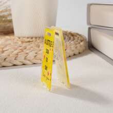 Semn de decor amuzant pentru birou cu clemă memo, suport pentru carduri de nume, rechizite de birou din material acrilic, cadou perfect pentru coleg, cadou ideal de ziua de naștere și articol de decor pentru birou