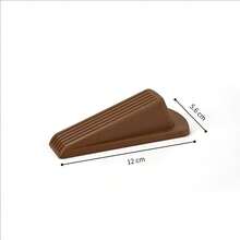 1PC Rubber Wedge Door Stoppers For Floor, Door Gaps And Prevent The Lock-Outs, Floor Sturdy Stackable Door Stop For Carpet Heavy Duty Door - Multicolor - View 9