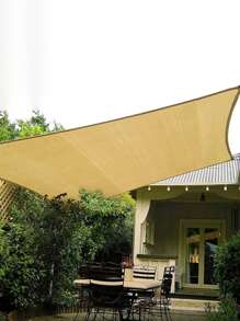 Beżowa siatka przeciwsłoneczna, ochrona przed promieniowaniem UV, szopa na rośliny, osłona przeciwsłoneczna na zewnątrz, siatka, tkanina HDPE, osłona przeciwsłoneczna ze współczynnikiem ochrony przeciwsłonecznej 75-80%