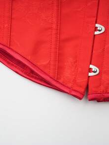 Women's Waist Trainer Corset Belt With Back Lace-Up, New Year Party, Valentine's Day, Holiday Tops, St. Patrick's Day Outfit, Halloween Costume - Multicolor - View 6