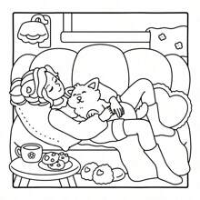 [New Bestselling Item] Healing Coloring Book For Adults, Stress Relief Doodle Book | Includes 24 Comfortable Patterned Scenes | Warm Family Decor DIY Hand-Painting | Dog Mom Creative Gift | High Cost-Performance Parent-Child Interaction | Back-To-School Suitable Gift (Recommended For Use With A Painting Pad)