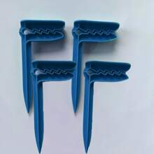4pcs Heavy Duty Plastic Beach Towel & Blanket Clips - Strong Fixing On Sand, Water, Grass For Camping, Picnic, Pool Use