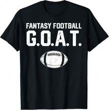 Camiseta divertida de fantasía de fútbol americano para hombres y mujeres - Negro - Ver 1