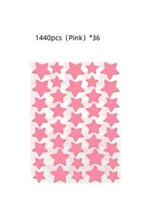 1400/1120/560/280 Pcs Star Stickers, Halloween And Christmas Decorative Stickers, Colorful Pentagram Stickers, Suitable For Party, Holiday Photo Decoration, Face Decoration (1 Sheet Per Color), For Decoration Only (Not For Makeup), Cosmetics, Inexpensive, Room Decoration, Vanity, Travel, Bedroom, Makeup Accessories, Inexpensive, Christmas Gift, Cosmetics, Makeup Tools, Cheap Goods, Gifts, Women's Gifts, Christmas Gifts - Multicolor - View 49
