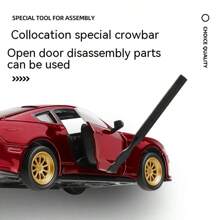 C C A 1 Stück 11,2 cm lang x 4,5 cm breit x 3,2 cm hoch Mustang GT Legierung Automodell Spielzeug, geeignet für Erwachsene Sammler Display und Geburtstagsgeschenk