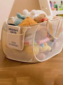 New Foldable Laundry Basket, Large Capacity Storage Laundry Basket, Bathroom Storage Basket. Laundry Hamper, Washing Basket Bathroom Organizer, Basket, Storage Basket, Foldable Laundry Basket Travel Essentials Travel Accessories Vacation Summer Holiday Back To School
