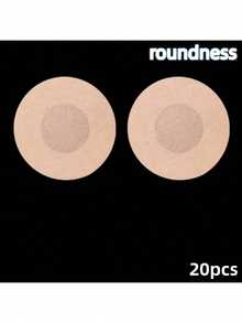 50/20片装一次性隐形乳贴，无纺布乳贴 - 銅色 - 查看 4