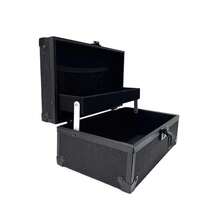 Professional Makeup And Manicure Case Medium Glitter Finish - 銀色 - 查看 3