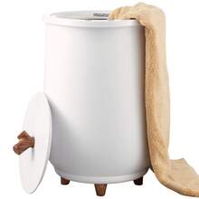 Towel Warmer Bucket, 20L Large Towel Warmer For Bathroom, Auto Shut Off Towel Heater With 4-Level Timer Fits Up To Two 40"X70" Oversized Towels, Bathrobes, Blankets, ETL & FCC Certified - US A Type Plug(110-127V) - View 9