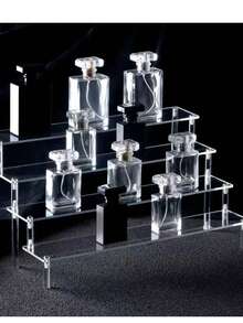 甜品台展示架小饰品茶歇展示台甜品盘亚克力小点心蛋糕架下午茶点心架 - 彩色 - 查看 4