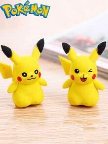 pokemon 36pcs Pokemon, Pikachu Eraser Ornaments Set, Birthday Gift Toys, Handmade Set, Is An Ideal Gift For Enjoyment, Parties And Collectors, Suitable For Birthday Party Decoration. Features: Can Be Used As An Ideal Gift Cartoon, A Must-Have In Summer, Suitable For Summer Parties, Birthday Parties, Christmas, Halloween, Thanksgiving Parties To Give Or Use