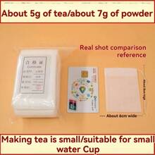 100/300 Pcs Disposable Tea Bags Filter Bags For Tea Infuser With String Heal Seal Non-Woven Fabric Spice Filters Teabags Back To School