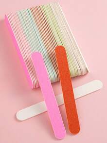 20/10/5/3Pcs Nail Files, Nail Files 180/180 Grit Double Sided Sandpaper For Natural Nails - Professional Nail Files, Bulk Washable Manicure Tools, Travel Size - Multicolor - View 8