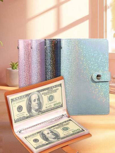 Soporte de pared para el reto del presupuesto de 100 sobres, almacenamiento minimalista, soporte de pared para el ahorro de dinero, organizador de pared multifuncional, portátil, bohemio, organizador de viaje, organizador portátil, regalo, regalo de cumpleaños