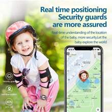 Reloj inteligente GPS para niños con 2G, compatible con cámara, anti-pérdida y función SOS, reloj inteligente para niños y niñas
