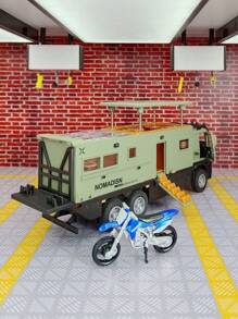 ESCBBXX Modelo de coche de aleación de simulación de un vehículo todoterreno urbano de alto rendimiento, con carrocería de aleación de zinc. Puede abrirse por ambos lados, con múltiples partes activas. El modelo de coche tiene funciones simuladas de sonido y luz, con detalles ricos, mano de obra fina y buena calidad. Es adecuado para coleccionar y regalar a amigos en cumpleaños, vuelta al colegio