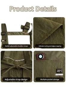 个性化防水长围裙，带可调节肩带 - 男女定制纯色烹饪围裙、定制防水围裙、个性化烹饪围裙、可调节肩带围裙、定制厨房服饰、带口袋长围裙、家庭烹饪围裙、园艺围裙、耐用厨师围裙、男女通用厨房围裙，适用于家庭、花园、烧烤，是送给厨师的完美礼物，家居和谐