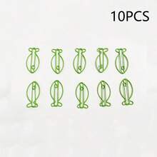 50个创意蓝鱼回形针，适用于整理办公文具和装饰纸，适合日常办公使用、母亲节礼物和完美的节日礼物 - 魚 - 查看 13