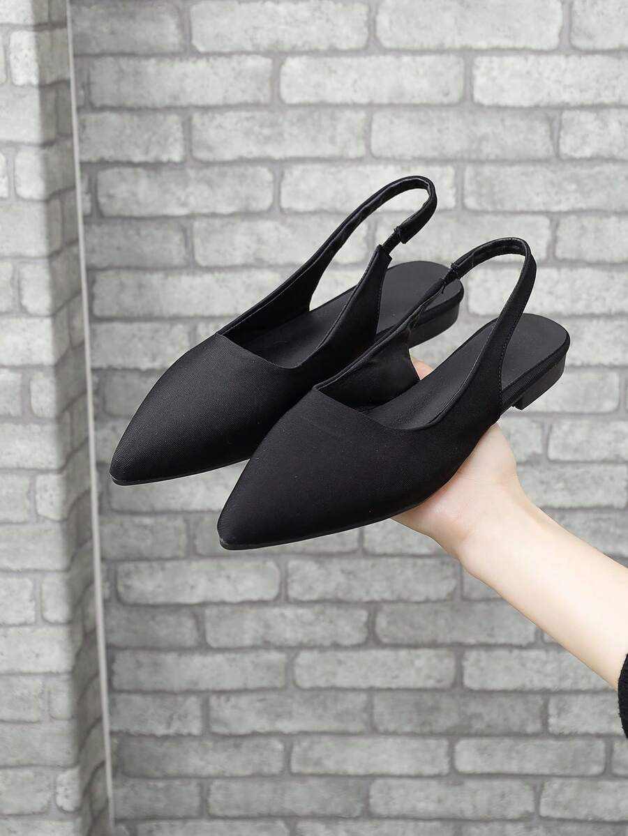 Women Flats - 黑色 - 查看 1