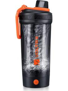Electric Protein Shaker - USB Rechargeable Mixer Cup For Shakes And Meal Replacements, Tritan, 24oz - Red - View 3
