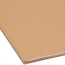 12pcs Legal File Folders, Reinforced 1/3 Cut Tab, Letter Size, Kraft Paper,Back To School,School Supplies