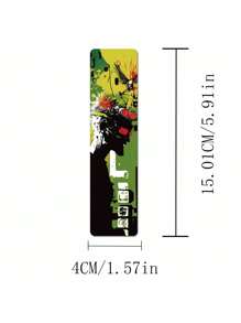 SCXXBSW 30pcs Punk Rock Album Bookmark Creative Graffiti Bookmark Decoration Book Desktop Exquisite Souvenir