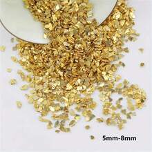 1 Bag 100g High Quality Multi-Color Glass Chips, Suitable For Resin And Crafts - Glass Pebble Filler, UV Epoxy Material, Asymmetrical Shapes, Metallic Luster, Perfect For DIY Art Projects, Decorations And Jewelry Making, Decorative Glass Shards | Glass Chips For Jewelry Making