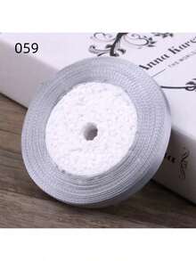 25 Yards/Roll 1cm Width Silk Ribbon For Bows Braids Gift Wrapping Cake Decoration, Back To School Valentine Day