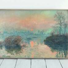 1pc/3pcs Wall Arts Posters Khung tùy chọn TravelMonet Abstract Landscape Art Canvas Prints Tranh Wall Art Posters nổi tiếng của Monet Trang trí nhà Phòng khách Phòng ngủ Trang trí Quà tặng - Nhiều màu - Xem 78