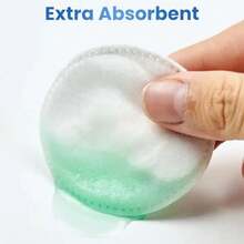 100 miếng/gói, khăn lau mặt mềm hình tròn, dùng một lần cho người lớn. - Màu tím - Xem 8