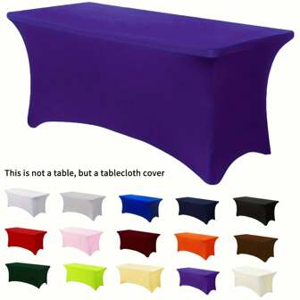 BRISCOES HOMEWARE A Rectangular Polyester Tablecloth That Covers The Entire Table, Wrinkle-Resistant And Washable, Elastic And Tight-Fitting, Suitable For Indoor, Outdoor, Yard, Picnics, Camping, Parties, Weddings, Banquets.