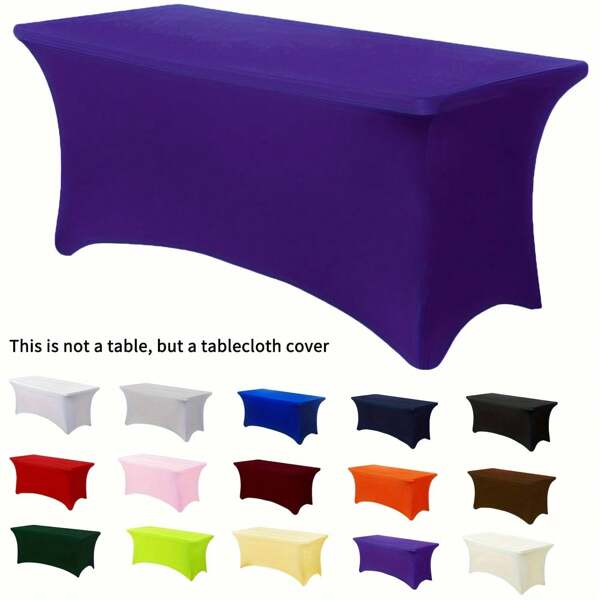 BRISCOES HOMEWARE A Rectangular Polyester Tablecloth That Covers The Entire Table, Wrinkle-Resistant And Washable, Elastic And Tight-Fitting, Suitable For Indoor, Outdoor, Yard, Picnics, Camping, Parties, Weddings, Banquets.