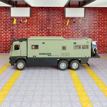 ESCBBXX Modelo de coche de aleación de simulación de un vehículo todoterreno urbano de alto rendimiento, con carrocería de aleación de zinc. Puede abrirse por ambos lados, con múltiples partes activas. El modelo de coche tiene funciones simuladas de sonido y luz, con detalles ricos, mano de obra fina y buena calidad. Es adecuado para coleccionar y regalar a amigos en cumpleaños, vuelta al colegio