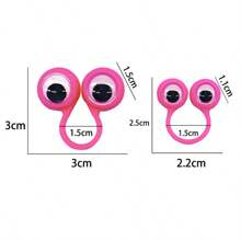 36/12/10pcs Finger Movement Eye Ring, Creative Trick Finger Eye Puppet Gift, Decoration For Birthday Party, Festivals