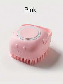 1 件柔软硅胶沐浴刷，温和去角质，按摩，有效居家沐浴工具