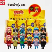 bandai 1pc/12pcs Bandai Ornament Blind Box, Series Blind Box Mysterious Gift Box Accessories, Cartoon Anime Character Toys, Cute Uzumaki Model Ornaments, Toy Gifts, Action Dolls, Hobby Statues, Party Gifts And Birthday Surprise Gifts, Ideal Christmas, Halloween, Thanksgiving And Mother's Day Gifts., School Supplies,Back To School