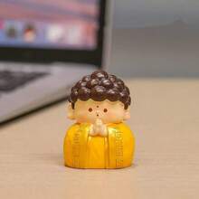 1 Piece/Chinese Immortal Figure Collectible Figurines, Healing Plush Figurines, Beautiful Desktop, Stress Relief, Small Gifts For Festivals And Parties - Multicolor - View 5