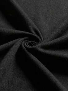 تيشيرت رقبة دائرية أكمام قصيرة لون أحادي كاجوال للنساء، تصميم لشاطئ الصيف والعطلات