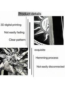 1pc Suicideboy Music G5 Tapestry Polyester 90g Printed Wall Hanging Suitable For University Dormitory Bedroom Living Room Home Decoration Art Tapestry Music Party Background Decoration Ideal Holiday Gift