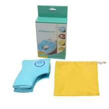 1pc Cartoon Owl Design Toddler Potty Training Toilet Seat, Cute & Portable Folding Toilet For Children, Camping & Travel