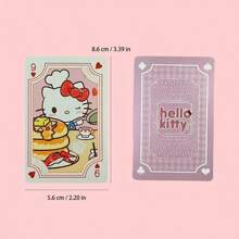 Sanrio 54pcs Sanrio Hello KT, Kuromi, Cinnamoroll, My Melody Playing Cards, Rich Patterns, Various Styles To Choose From, Sanrio Cards Are Fun And Easy Entertainment Cards, With Boxes, Perfect For Party Games, Attractive Sanrio Lovers Gifts