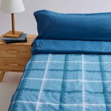 Diezx10 10xDIEZ Saco nórdico ajustable volga - Saco nórdico infantil de alta calidad Cobalto - Cama de 105cm