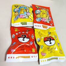pokemon 1pc Pikachu Cute Pet Little Monster Blind Bag Eraser Cute Pikachu Duck Blind Box Dust Remover Children's Prizes Random Style