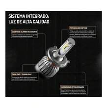 Kit De Focos Led Para Faros 9005 Rocket - Plateado - Ver 3