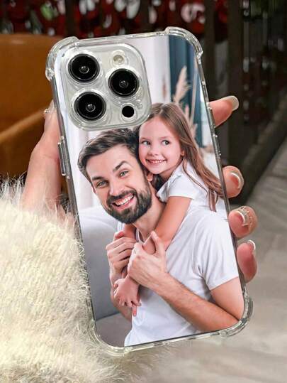 1 funda de teléfono personalizada, compatible con Apple 16 15 14 13 12 11 Plus Pro Max Pro, Galaxy, OPPO, Redmi, diseño DIY, cubierta protectora transparente anti-caída, adecuada como regalo de cumpleaños, aniversario, Acción de Gracias, Navidad, día de la boda o para la familia/amigos/novia/novio, selecciones de temporada, elegante, colorido, vintage, lindo, contratado, divertido, personalizado, único, personalizado, regalos ideales para él, regalos ideales para ella, novio, novia, familia, amigos, abuelos, pareja, para aniversarios, para cumpleaños, fundas de teléfono, teléfonos celulares y accesorios