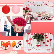 59/103 piezas Cuentas de silicona con forma de animales, rojo y rosa, redondas y en forma de corazón, goma de animales, con cordón elástico, adecuado para manualidades DIY, llaveros, joyería - Multicolor - Ver 6