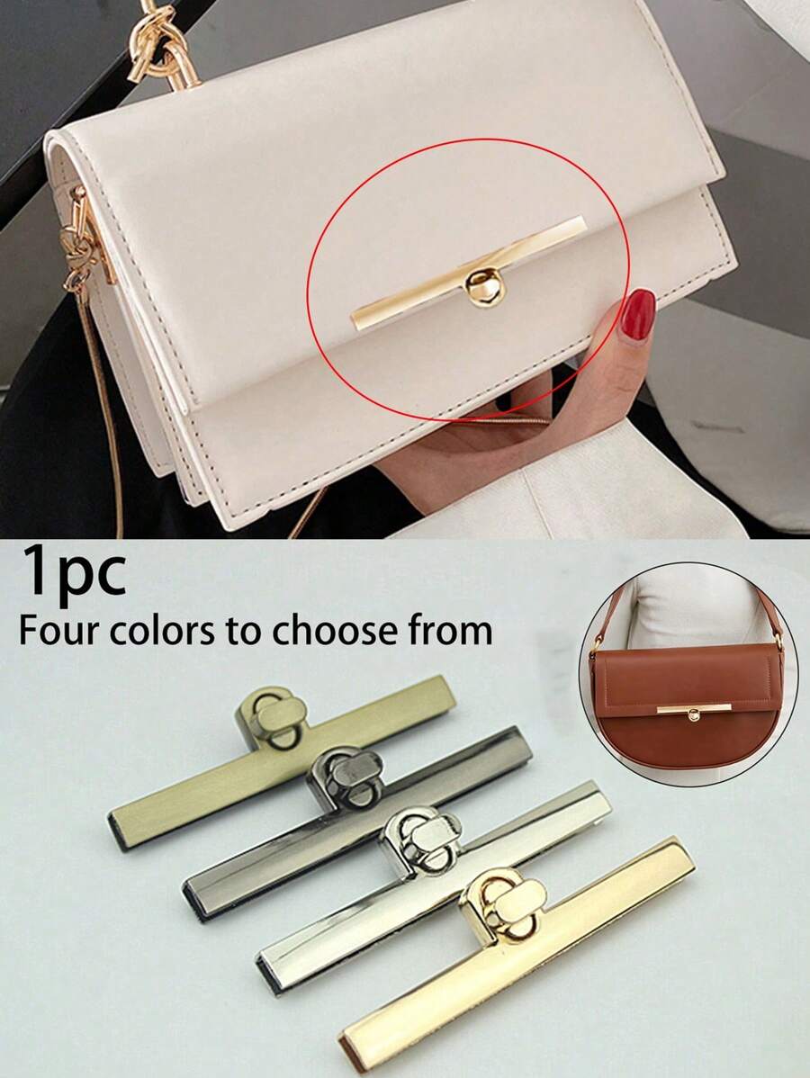Încuietoare metalică vintage pentru geantă, buton cu răsucire, pentru geantă DIY, poșetă din piele, accesorii elegante aurii pentru geantă, accesorii lucrate manual (patru culori din care puteți alege)