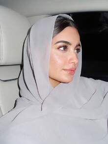 قطعة واحدة من الحجاب النسائي الصلب المزين بالؤلؤ الاصطناعي من الشيفون، وشاح رأس ناعم، لف رأس بلون محافظ، مناسب للاستخدام اليومي والكاجوال مع الفساتين