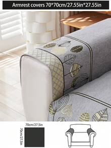 1pc Versatile Sofa Seat Cover, Modern Simple Non-Slip Sofa Cushion Cover, Dust-Proof And Washable, Light Grey Fresh And Fashionable, Soft And Fade-Resistant, Pet Friendly Protective Slipcover, Suitable For Bedroom, Office, Living Room, L-Shaped Sofa, And 1/2/3/4-Seat Sofa - Light Grey - View 18